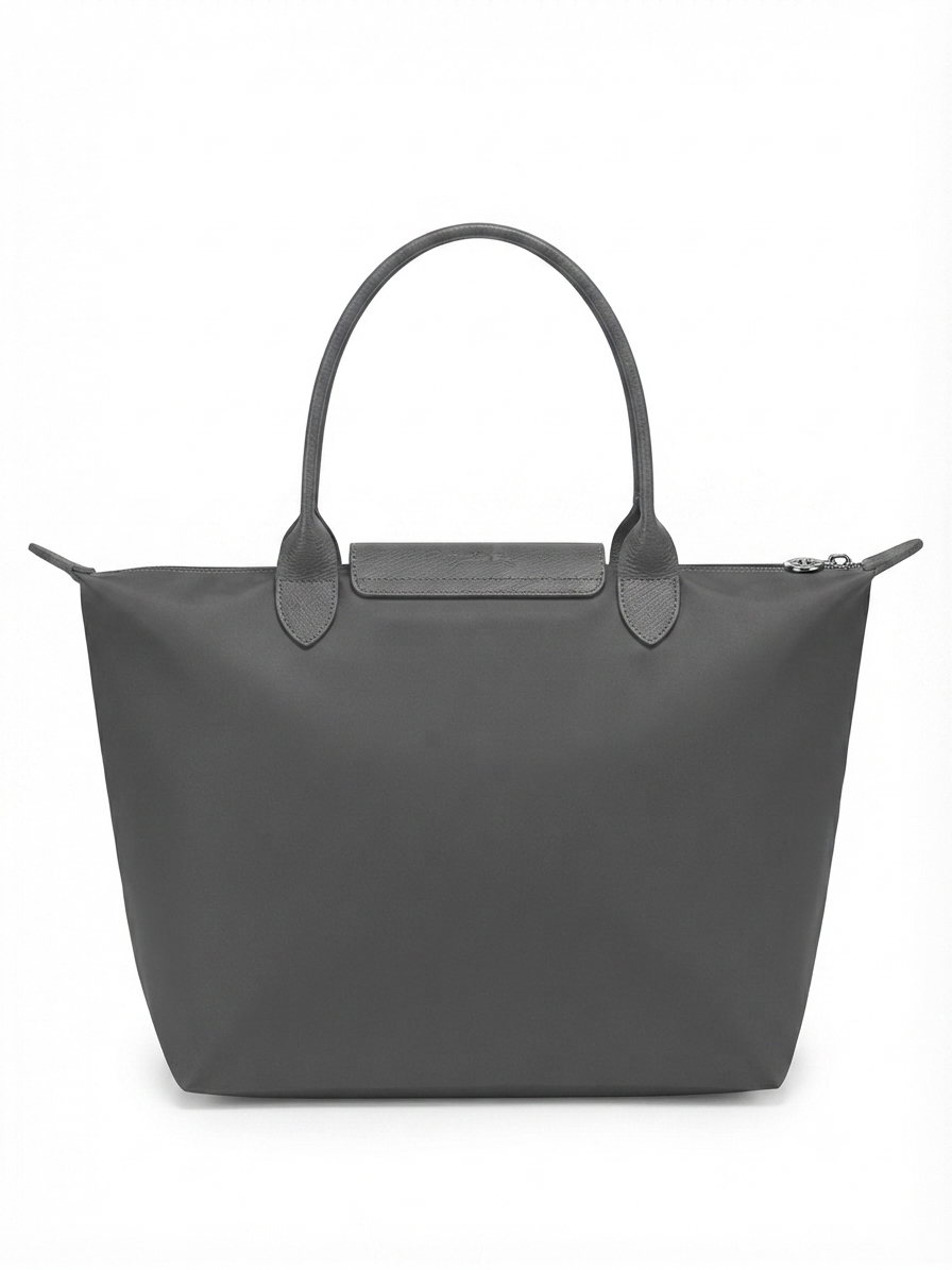 Longchamp Le Pliage in Grey M