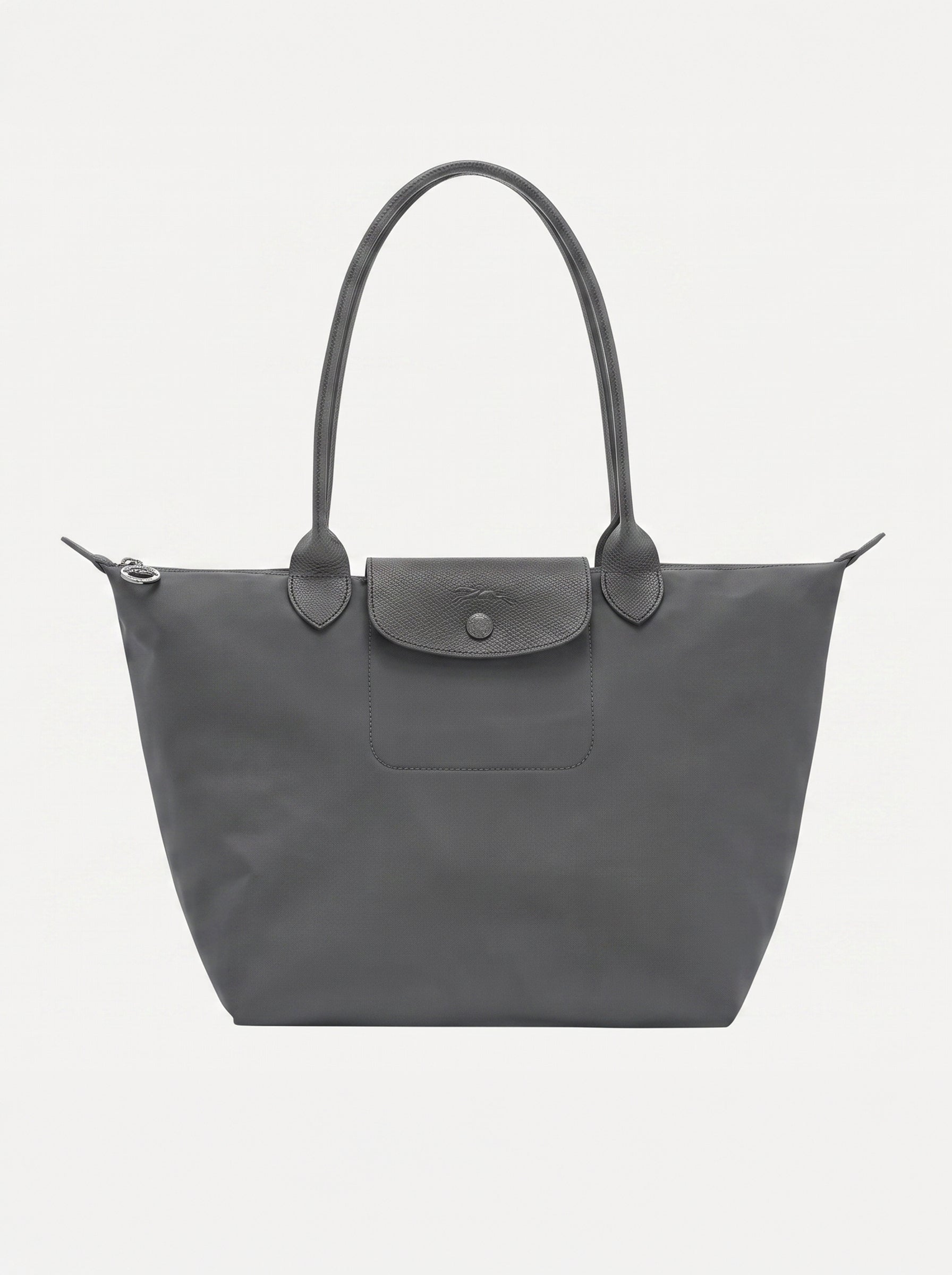 Longchamp Le Pliage in Grey M
