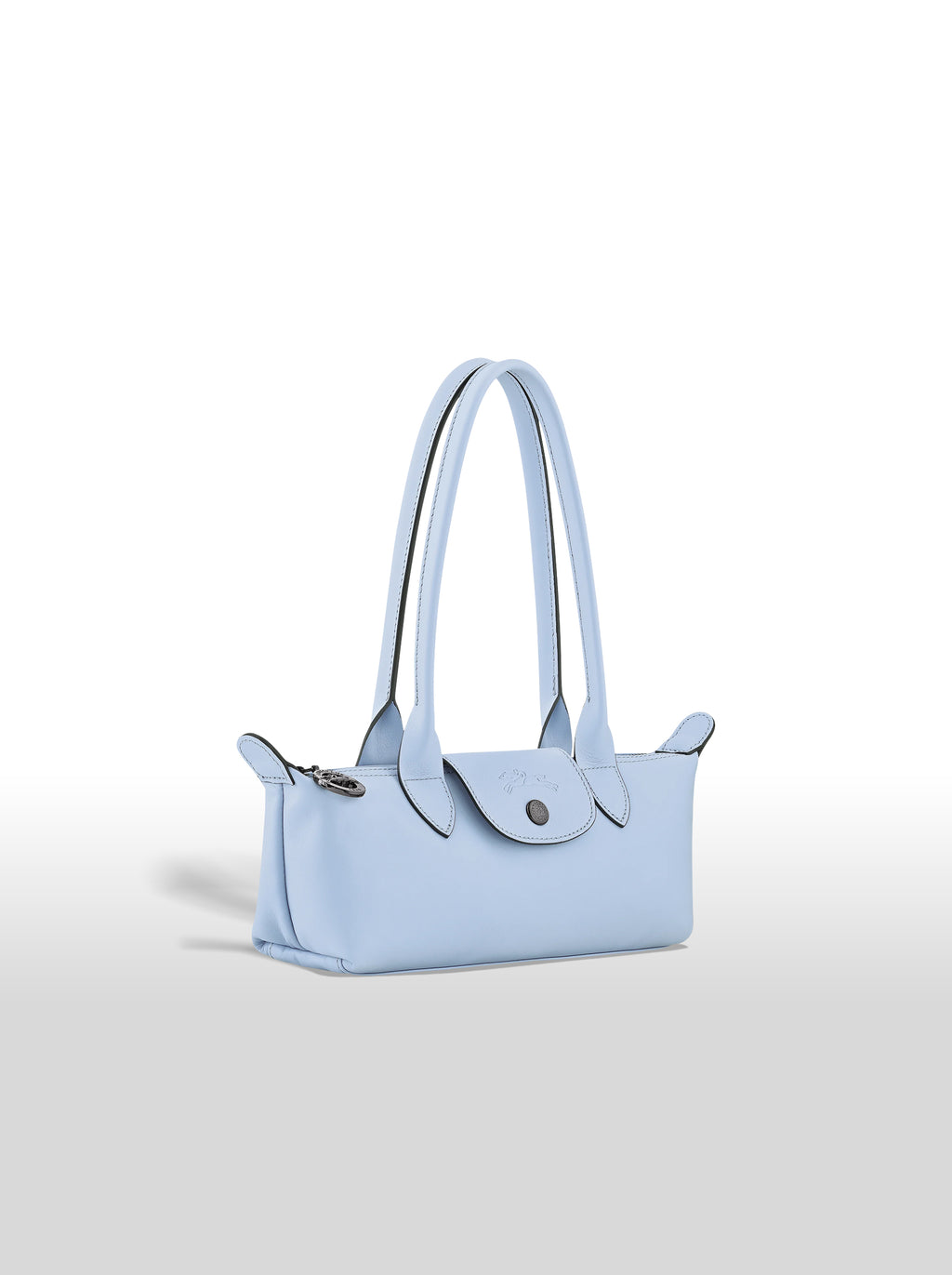 Longchamp Le Pliage Xtra Light Blue M Shoulder Bag