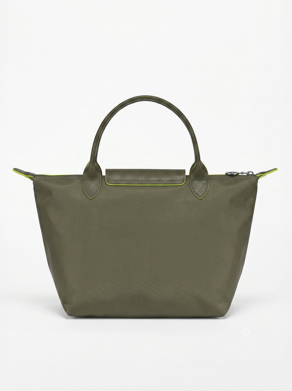 LONGCHAMP LE PLIAGE IN OLIVE L HANDBAG