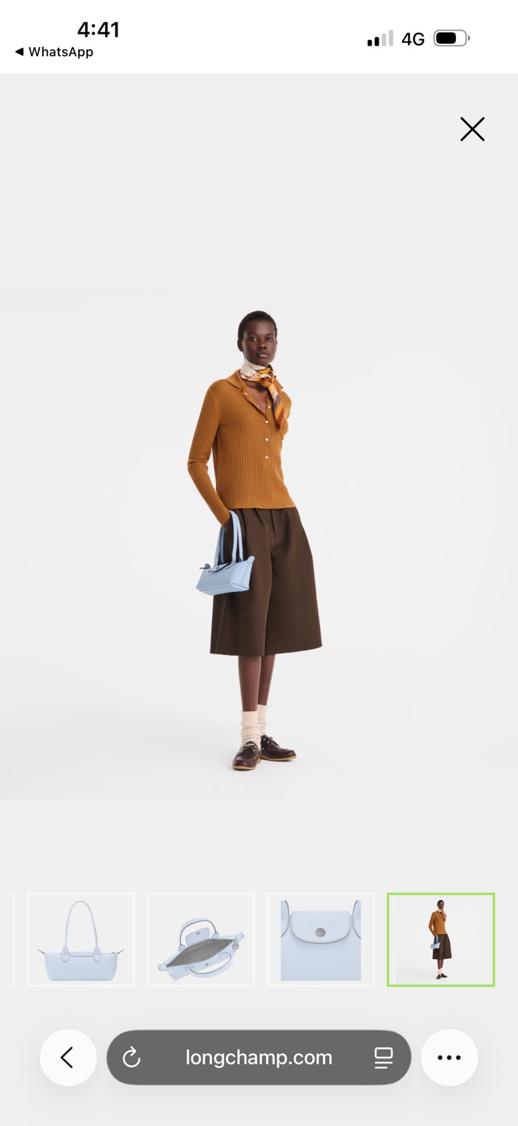 Longchamp Le Pliage Xtra M Shoulder Bag