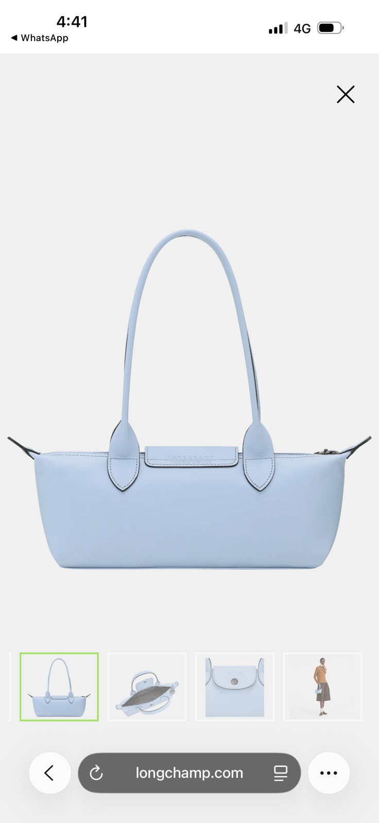 Longchamp Le Pliage Xtra M Shoulder Bag