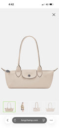 Longchamp Le Pliage Xtra Beige M Shoulder Bag