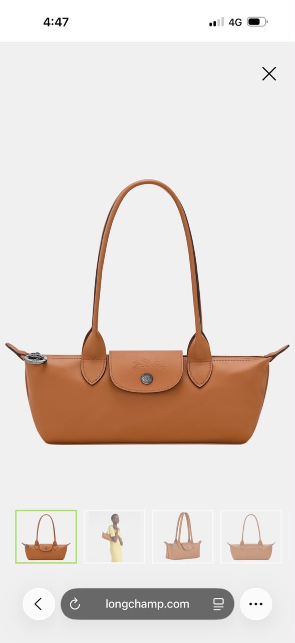 Longchamp Le Pliage Xtra Brown M Shoulder Bag