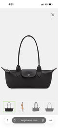 Longchamp Le Pliage Xtra Black M Shoulder Bag