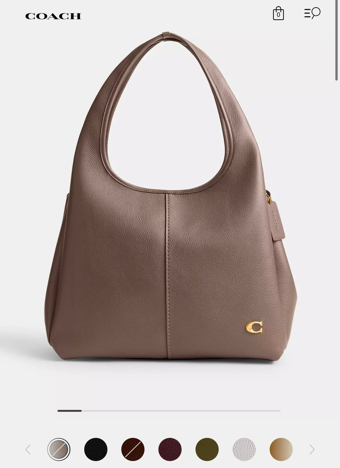 Coach Lana Shoulder Bag – Brown