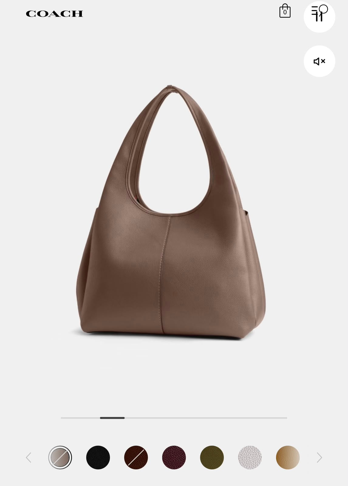 Coach Lana Shoulder Bag – Brown