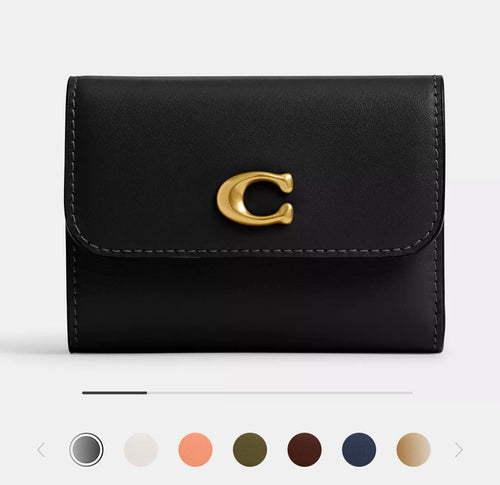 Coach Essential Card Holder Wallet - Black