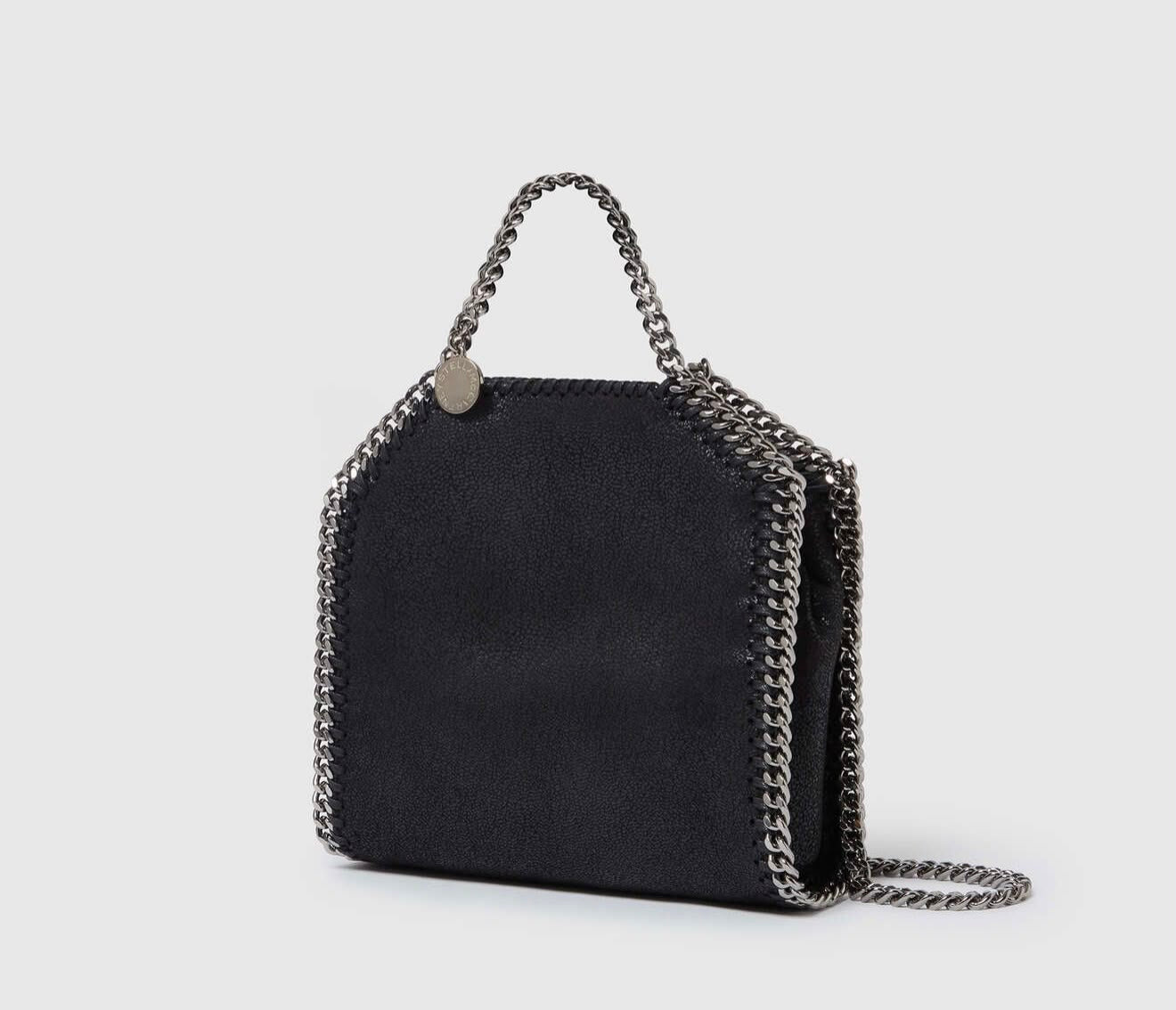 Stella McCartney Falabella Tiny Tote Bag – Black