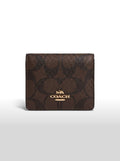 Coach Signature Card Holder – Brown/Black