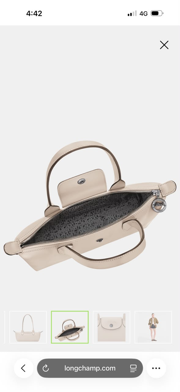 Longchamp Le Pliage Xtra Beige M Shoulder Bag